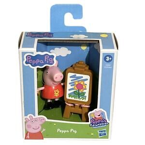 Peppa Pig Peppa Artist Figure & Easel Accessory Toy Peppa’s Adventures